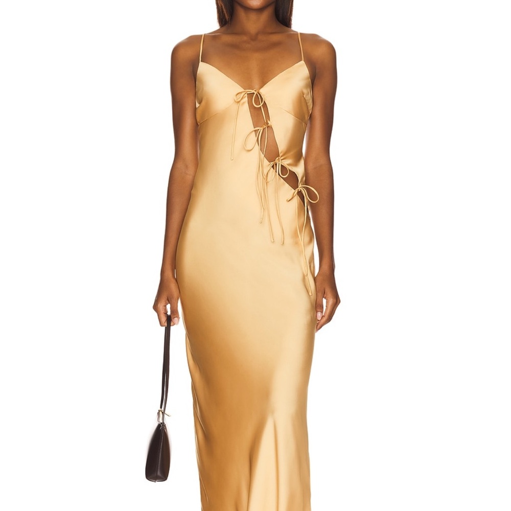 Lioness Gold Maxi Dress
